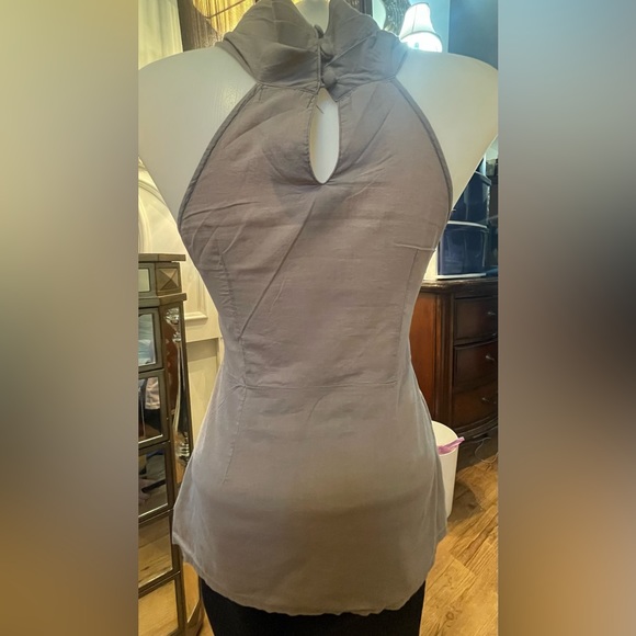 Plains & Prints Ladies Multi-Pleated Top - Picture 3 of 6